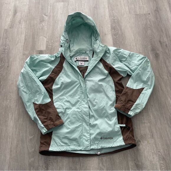 Columbia Omni-Tech Women's Jacket Small Lightweight Long Sleeve Rain windbreaker - Picture 1 of 7